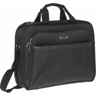 Diplomat The Atlanta Collection 998-42 Αδιάβροχη Τσάντα Ώμου / Χειρός για Laptop 15.6" σε Μαύρο χρώμα