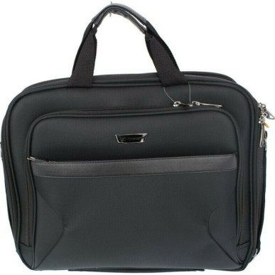 Diplomat The Atlanta Collection 998-42 Αδιάβροχη Τσάντα Ώμου / Χειρός για Laptop 15.6" σε Μαύρο χρώμα