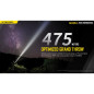 NiteCore Επαναφορτιζόμενος Φακός 1300lm Αδιάβροχος IP68 NiteCore Επαναφορτιζόμενος Φακός 1300lm Αδιάβροχος IP68