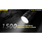 NiteCore Επαναφορτιζόμενος Φακός 1300lm Αδιάβροχος IP68 NiteCore Επαναφορτιζόμενος Φακός 1300lm Αδιάβροχος IP68