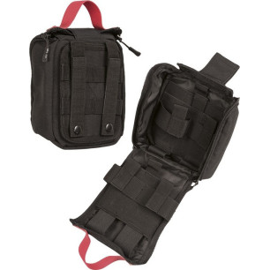 Mil-Tec IFAK Medic Pouch Στρατιωτικό Τσαντάκι Ζώνης σε Μαύρο χρώμα
