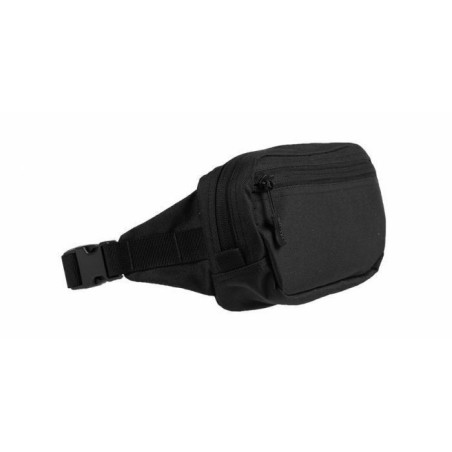 Mil-Tec Fanny Pack Traveller Στρατιωτικό Τσαντάκι Μέσης σε Μαύρο χρώμα